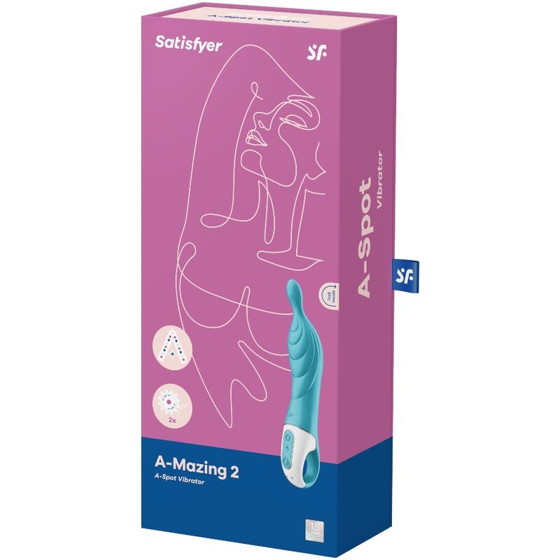Satisfyer Amazing 2 Aspot Vibrator Türkis