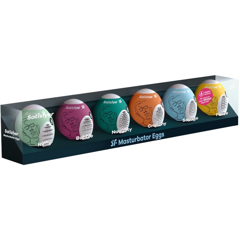 Satisfyer Masturbator Eier 6 Einheiten Set