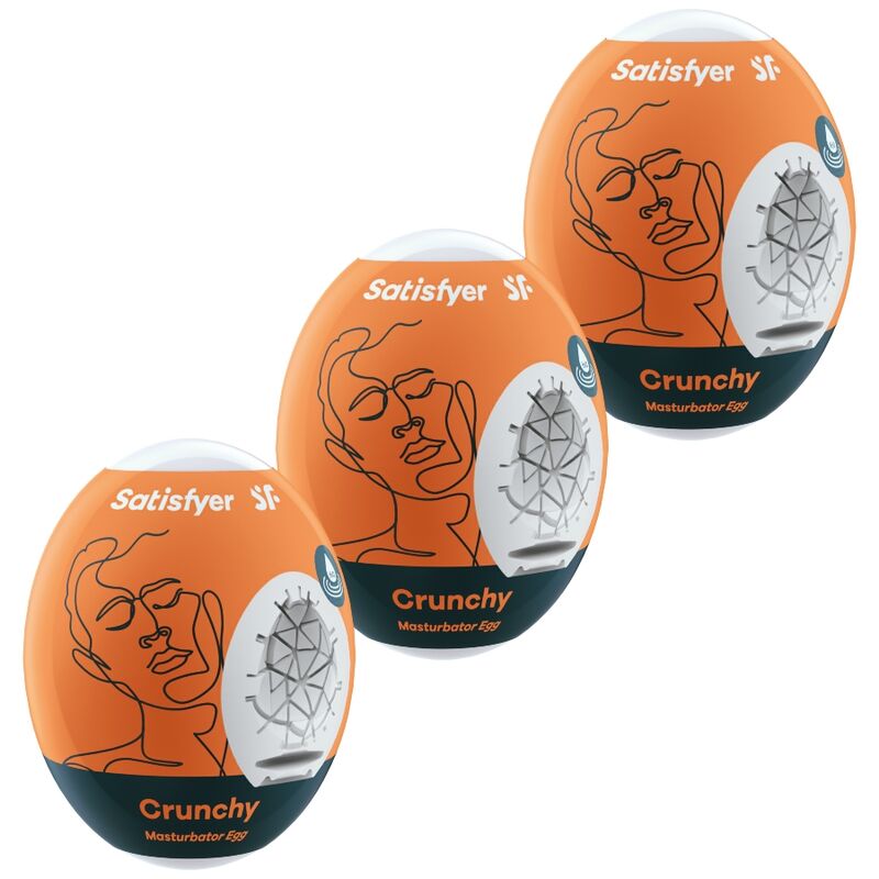 Satisfyer 3 Masturbator Eier Crunchy