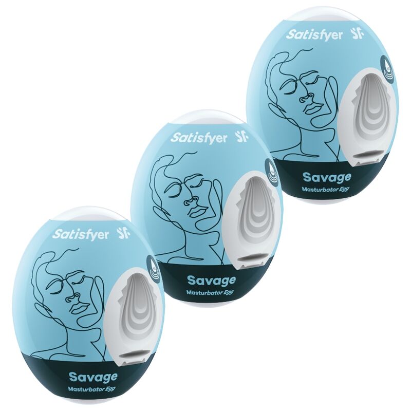 Satisfyer 3 Masturbator Eier Savage