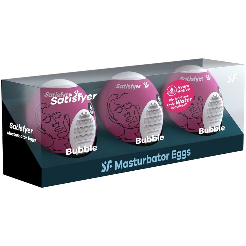 Satisfyer 3 Masturbator Eier Bubble
