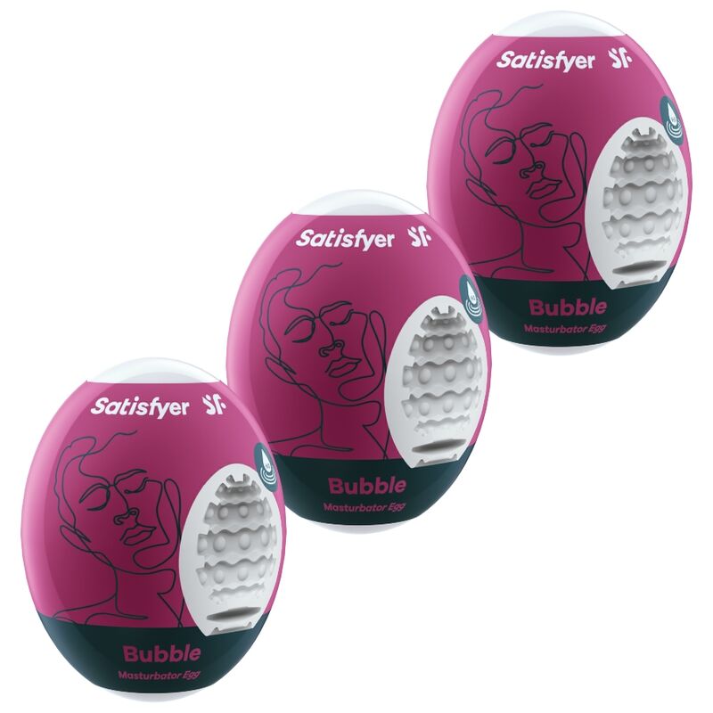Satisfyer 3 Masturbator Eier Bubble