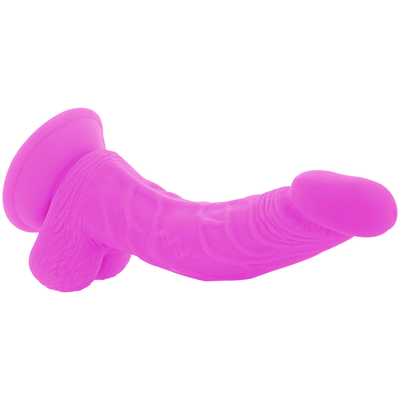 Diversia Flexibler Vibrations-Dildo lila – 21,5 cm, Ø 4,5 cm