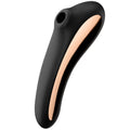 Satisfyer Dual Kiss Air Pulse Vibrator – schwarz, G-Punkt