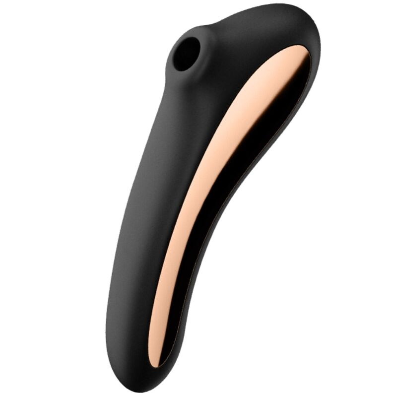 Satisfyer Dual Kiss Air Pulse Vibrator – schwarz, G-Punkt