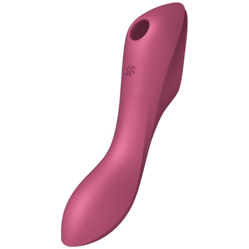 Satisfyer Curvy Trinity 3 Air Pulse Vibrator – rot, 3 Motoren