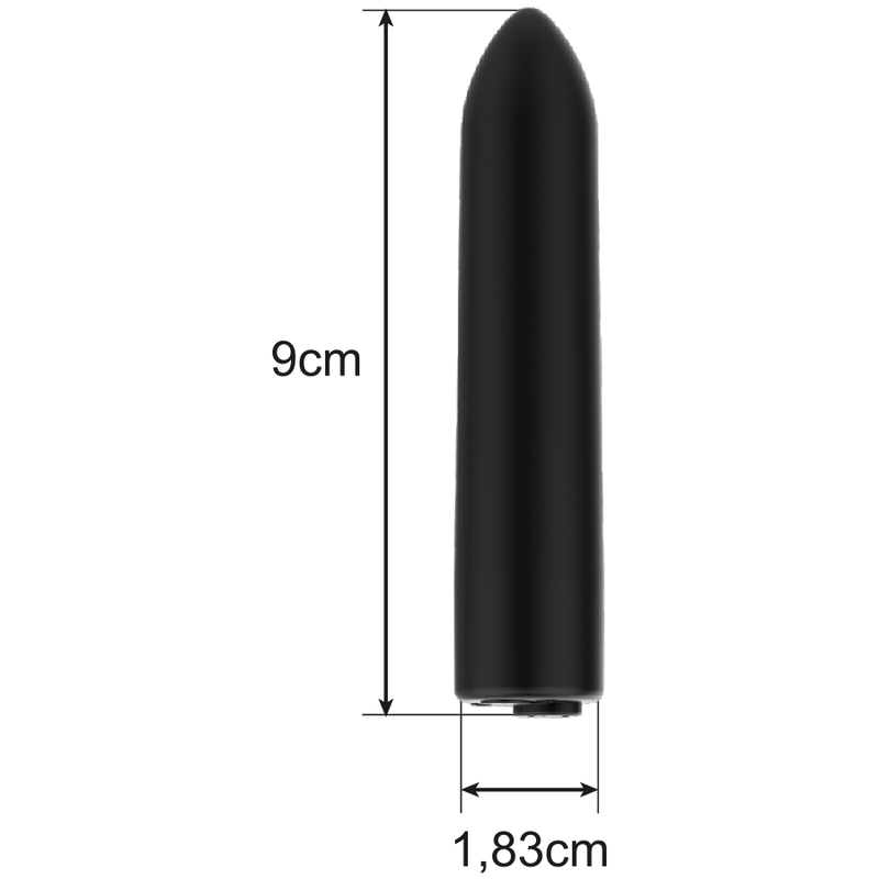 Intense Vibrations-Bullet 8,5 cm – USB, 10 Modi, diskret