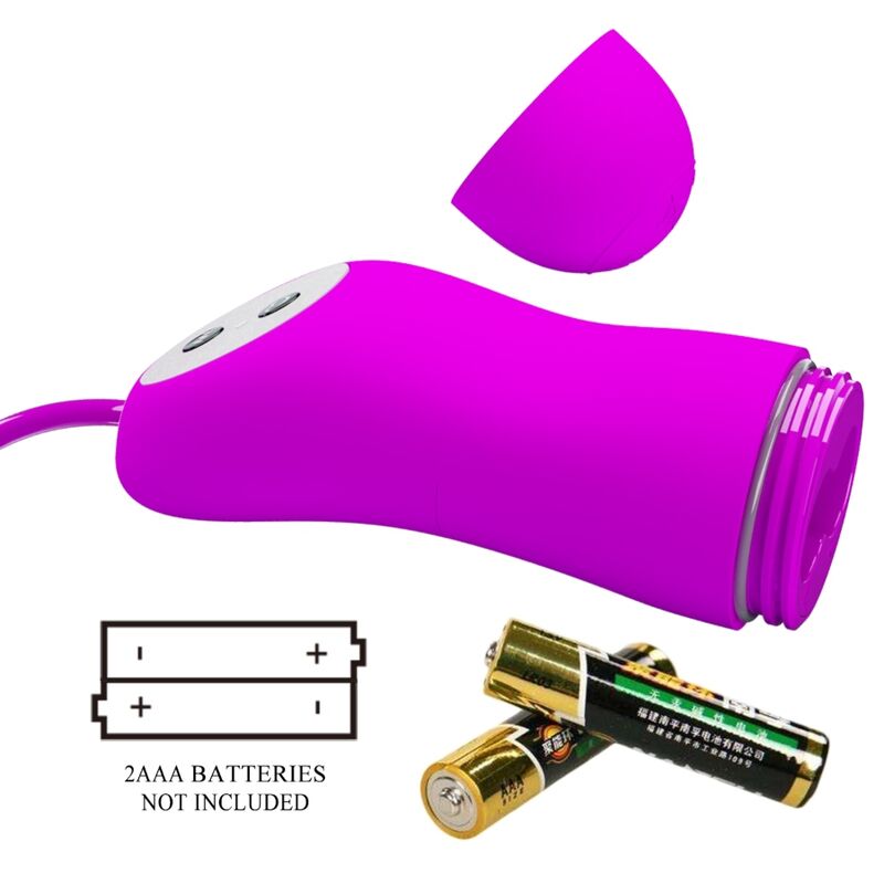 Pretty Love Bullet-Vibrator & Saugstimulator – 12+12 Modi