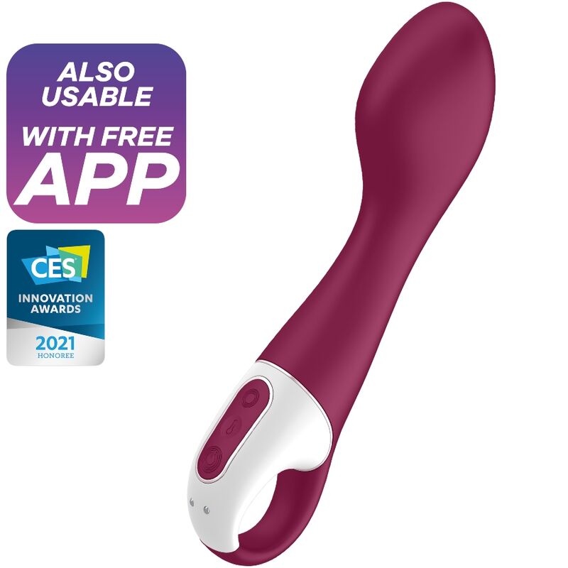 Satisfyer Hot Spot G-Punkt-Vibrator mit Wärmefunktion – App