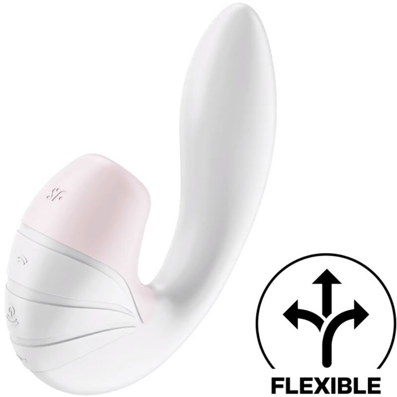 Satisfyer Supernova Air Pulse Vibrator – weiß, Kettengelenk