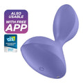 Satisfyer Sweet Seal Anal-Plug Vibrator – violett, App