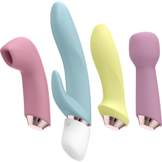 Satisfyer Marvelous Four 4-in-1 Vibrator & Air Pulse Set