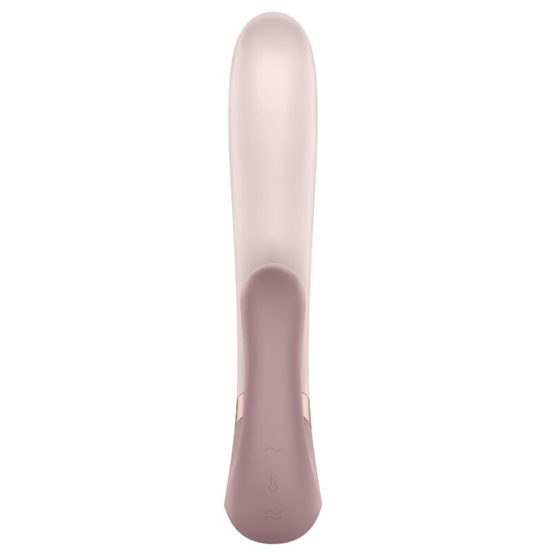 Satisfyer Heat Wave Vibrator App Rosa