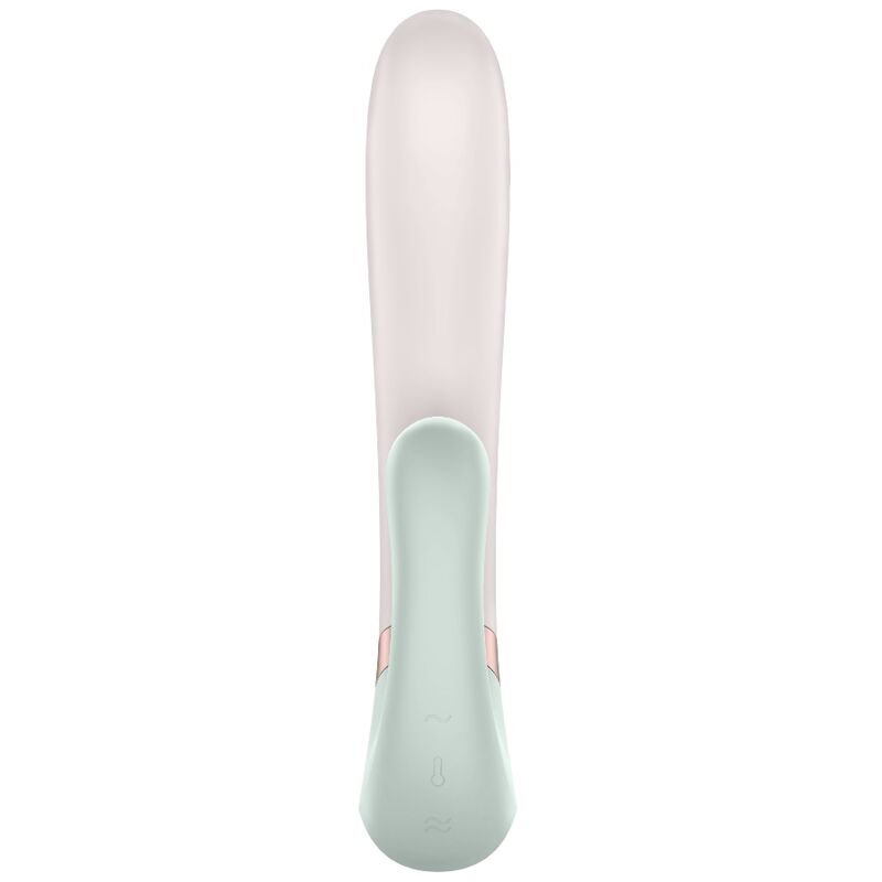 Satisfyer Heat Wave Vibrator App Weiss