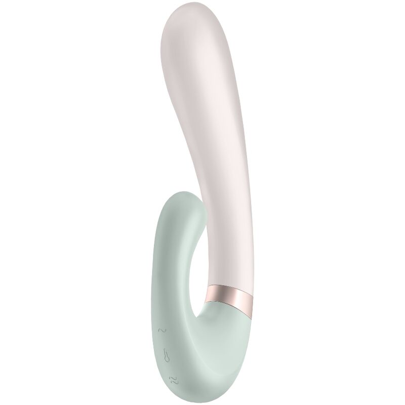 Satisfyer Heat Wave Vibrator App Weiss