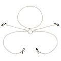 Ohmama Ohmama Fetisch 4 Nippelklemmen mit Kette