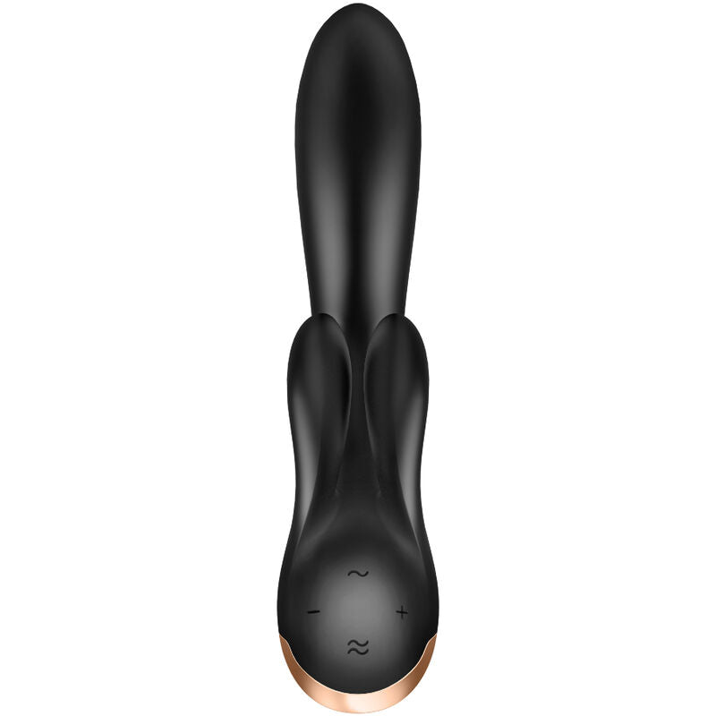 Satisfyer Double Flex Vibrator App Schwarz