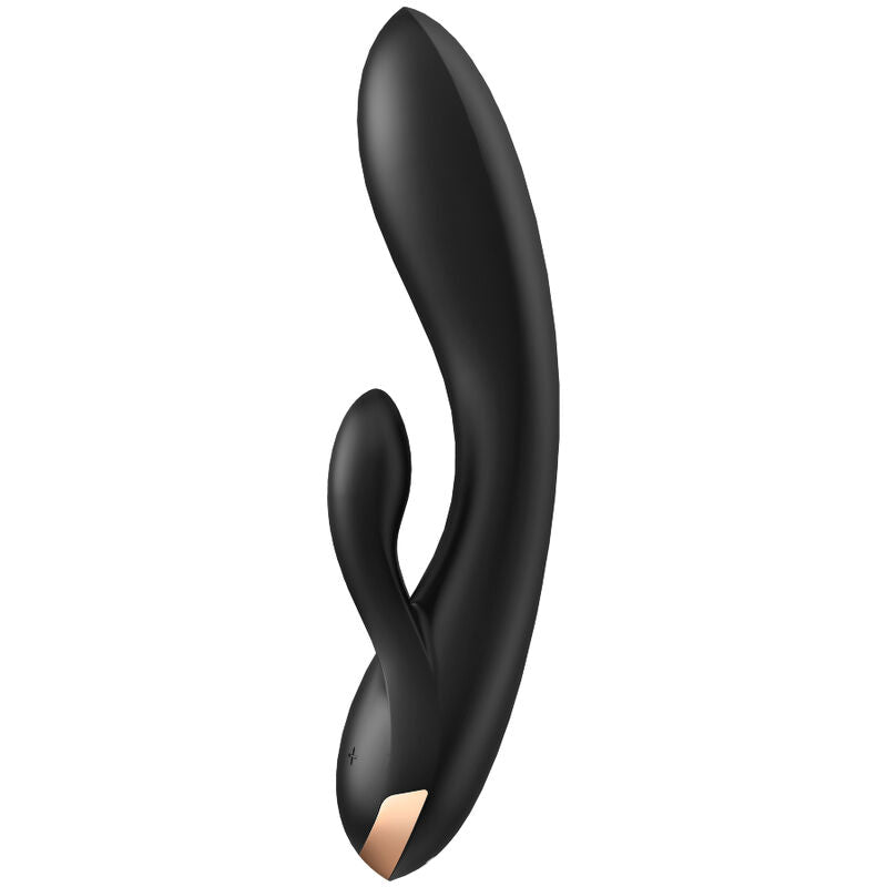 Satisfyer Double Flex Vibrator App Schwarz