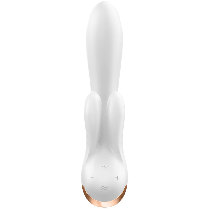 Satisfyer Double Flex Vibrator App Weiss