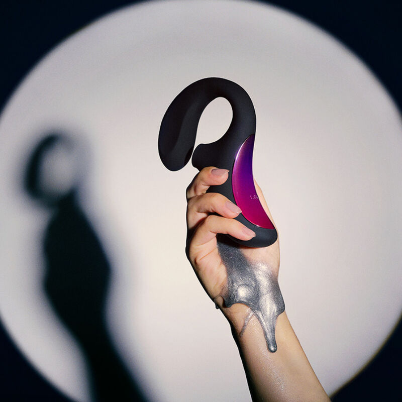 LELO Enigma Cruise – Doppelstimulation Schallmassager, Schwarz