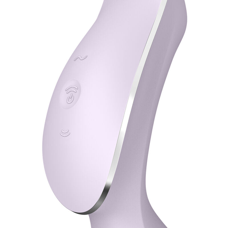 Satisfyer Curvy Trinity 2 Air Pulse Vibrator – lila, 3 Motoren