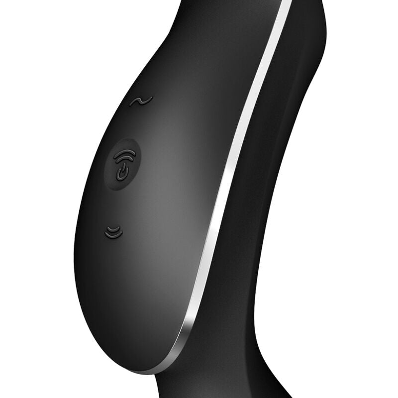 Satisfyer Curvy Trinity 2 Air Pulse Vibrator – schwarz, 3 Motoren