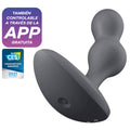 Satisfyer Deep Diver Anal-Plug Vibrator – grau, App-Steuerung