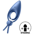 Satisfyer Sniper Vibrations-Penisring – blau, 2 Schlaufen