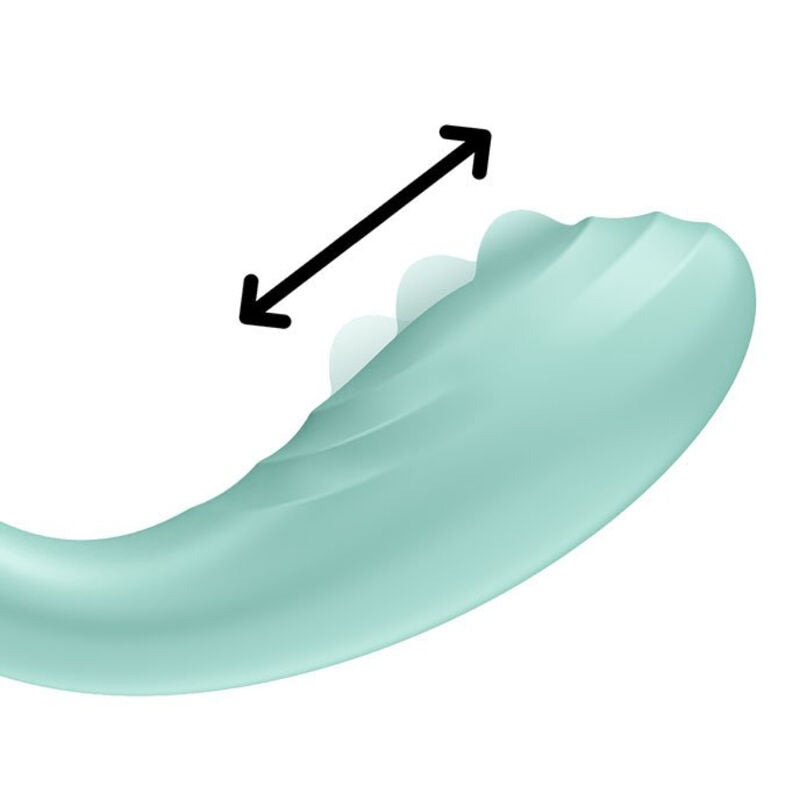 Satisfyer Rrrolling Pleasure G-Spot-Vibrator – Grün