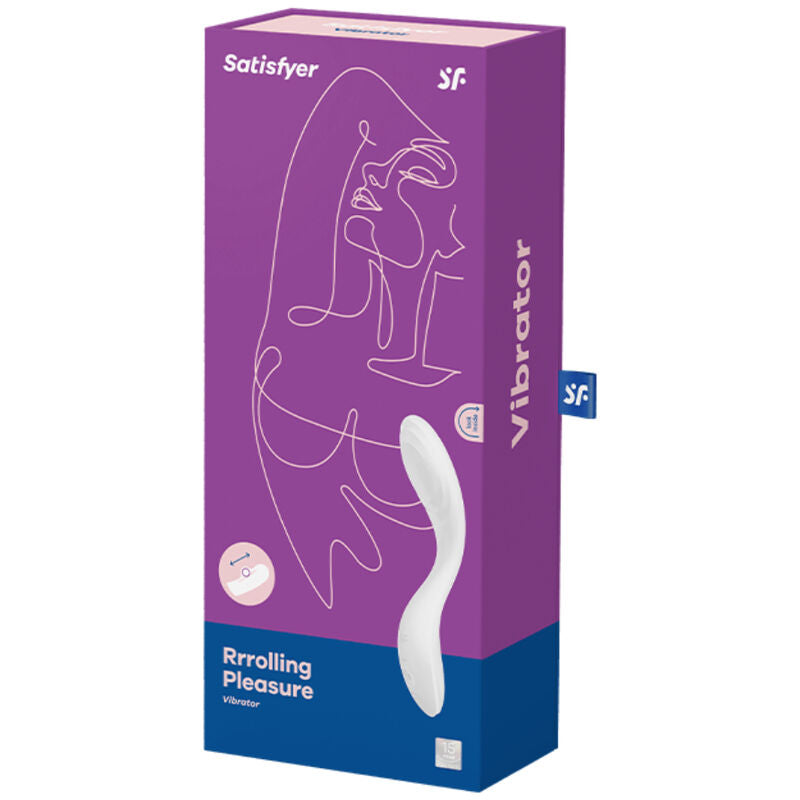 Satisfyer Rrrolling Pleasure G-Spot-Vibrator – Weiß