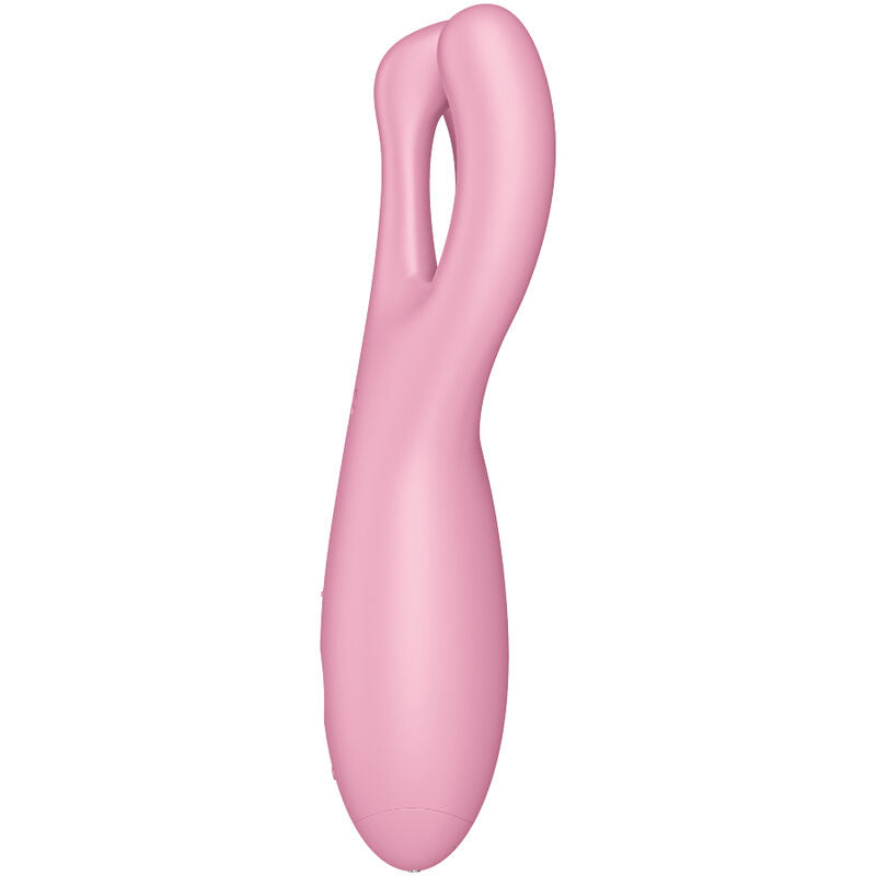 Satisfyer Threesome 4 Vibrator mit App – Rosa
