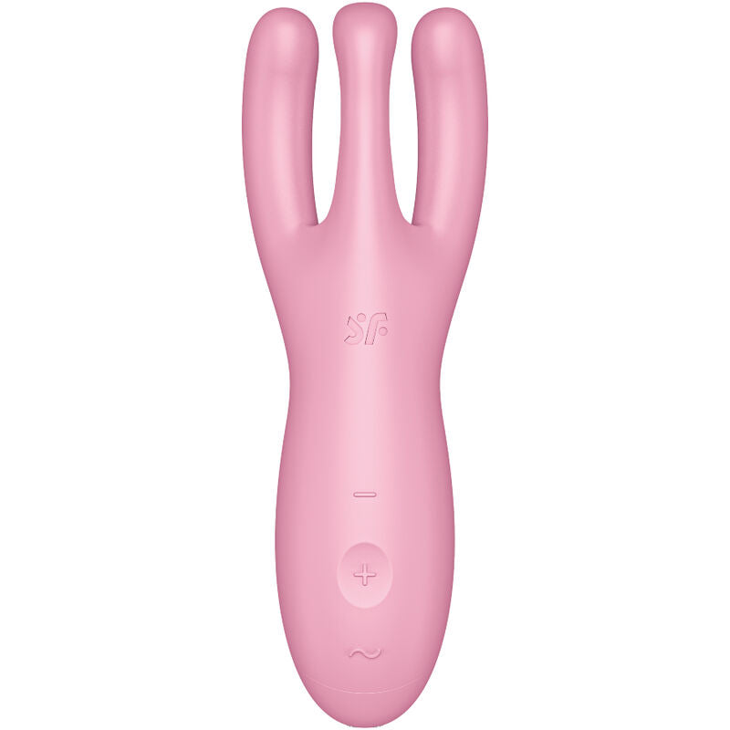 Satisfyer Threesome 4 Vibrator mit App – Rosa