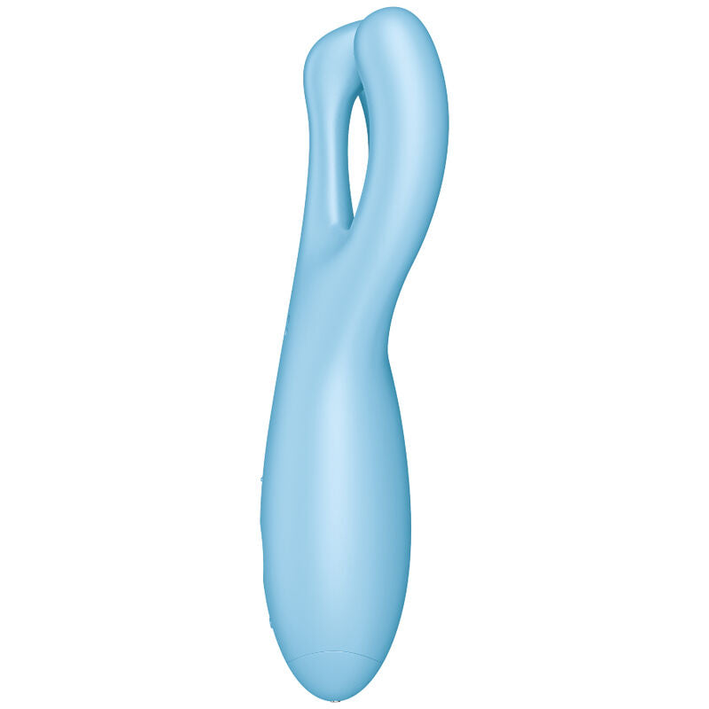 Satisfyer Threesome 4 Vibrator mit App – Blau
