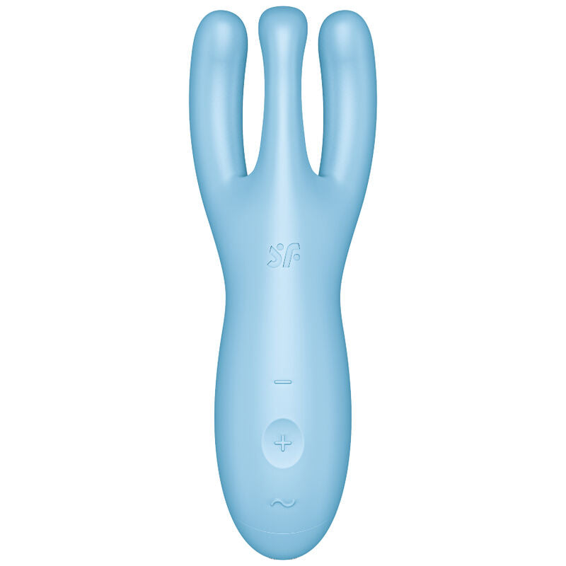 Satisfyer Threesome 4 Vibrator mit App – Blau