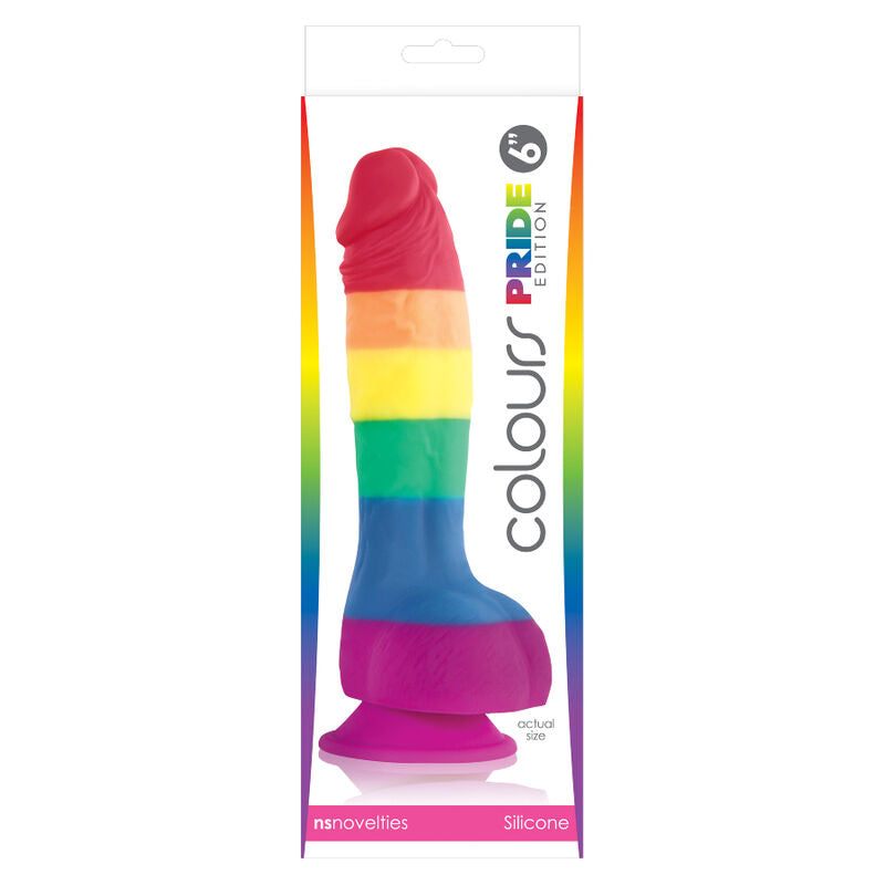 Pride LGBT Regenbogen-Dildo – 15 cm