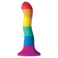 Pride LGBT Colors Wave Dildo mit Wellen – 17 cm