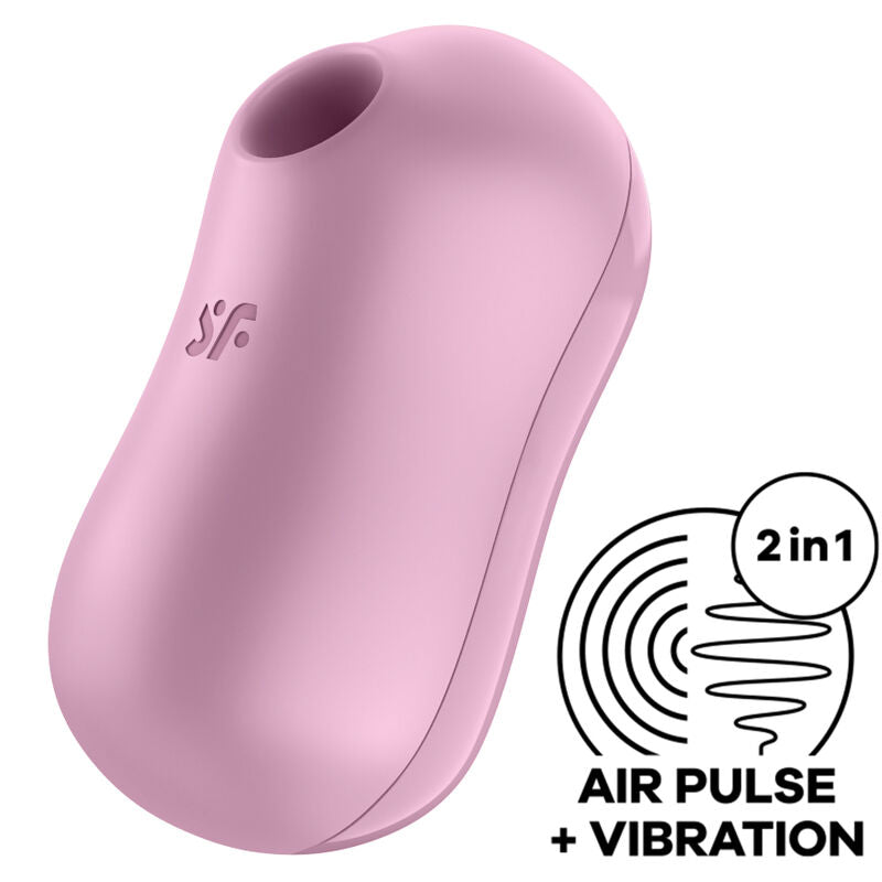 Satisfyer Cotton Candy Air Pulse Stimulator & Vibrator Lila