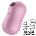 Satisfyer Cotton Candy Air Pulse Stimulator & Vibrator Lila