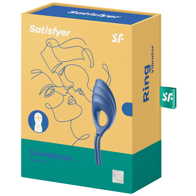 Satisfyer Swordsman Ringvibrator Blau