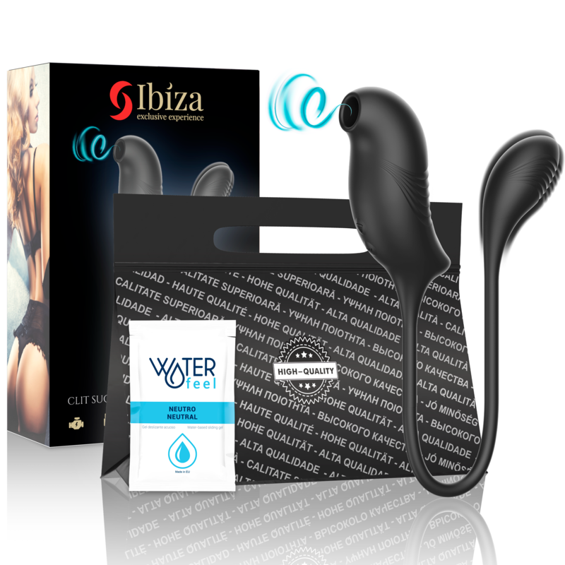 Ibiza Magischer Klitoris-saug- und Vibrationsstimulator