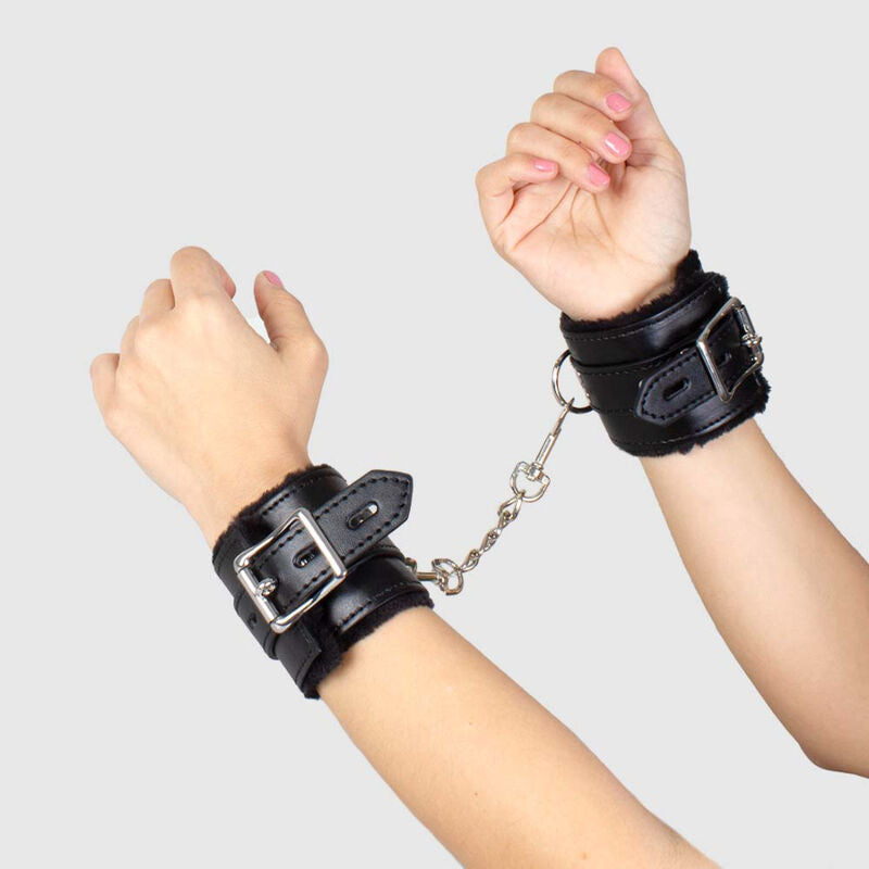 Secretplay Schwarze Bondage-handschellen Bdsm-kollektion