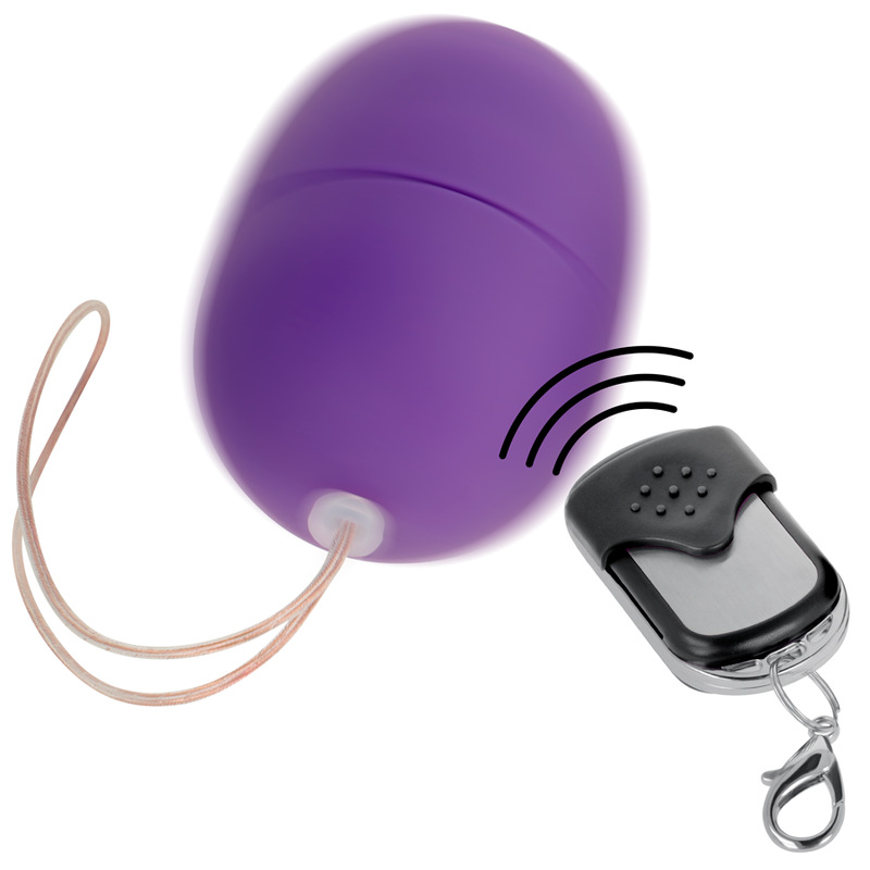 Online Vibrationsei S mit Fernbedienung – lila
