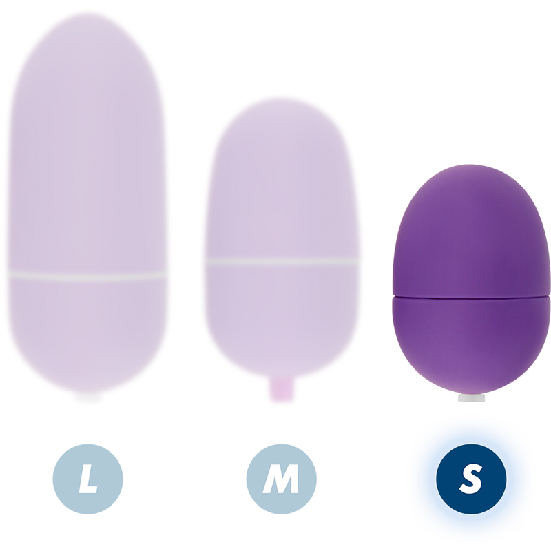 Online Vibrationsei S mit Fernbedienung – lila