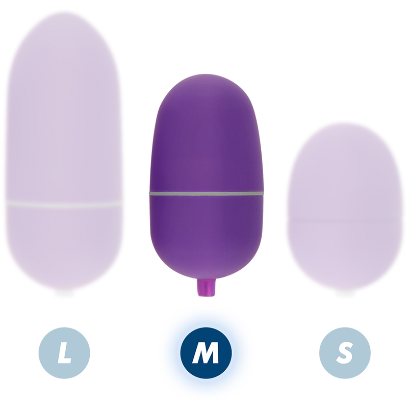 Online Vibrationsei M mit Fernbedienung – lila