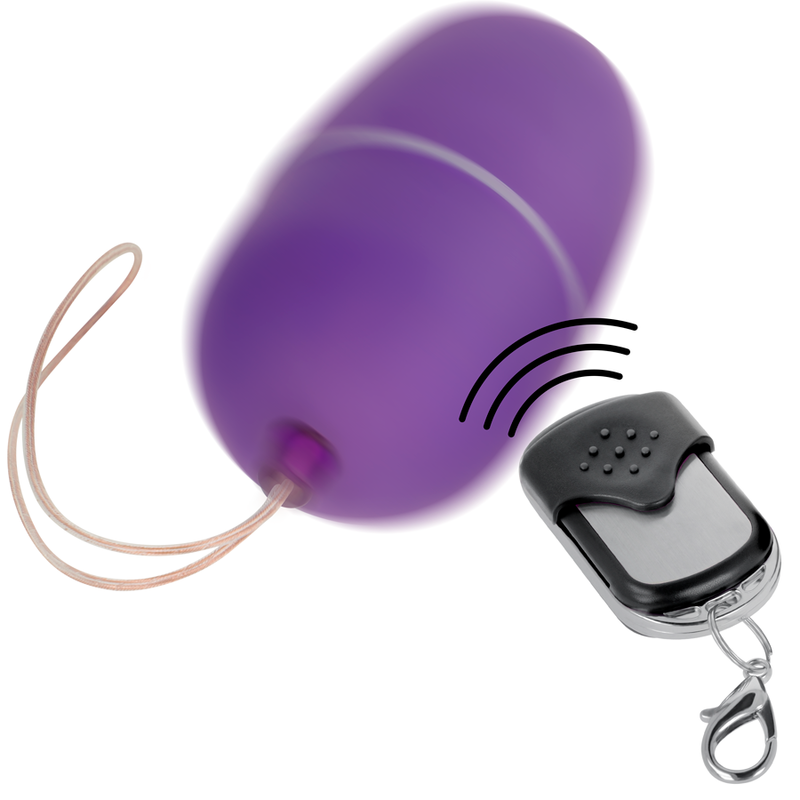 Online Vibrationsei M mit Fernbedienung – lila