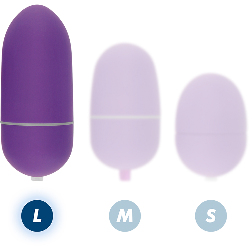 Online Vibrationsei L mit Fernbedienung – flieder