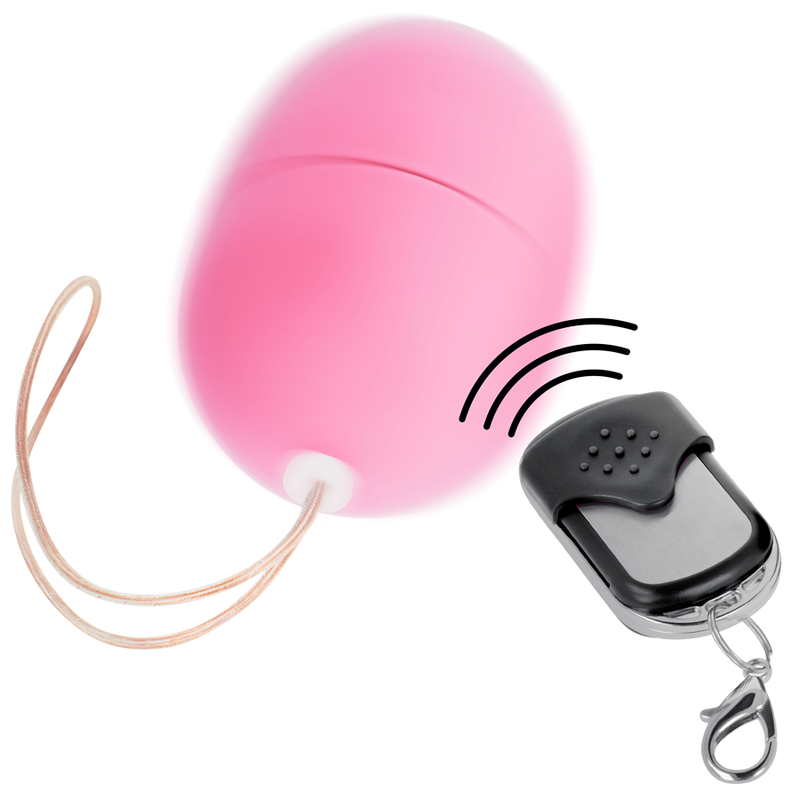 Online Vibrationsei S mit Fernbedienung – rosa