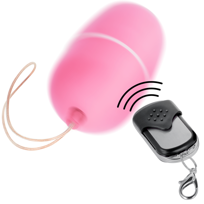 Online Vibrationsei M mit Fernbedienung – rosa