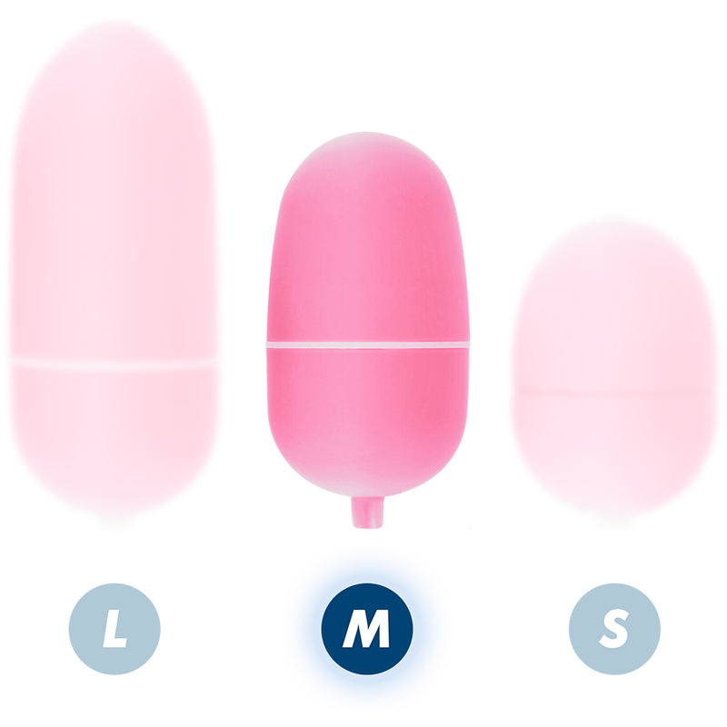 Online Vibrationsei M mit Fernbedienung – rosa