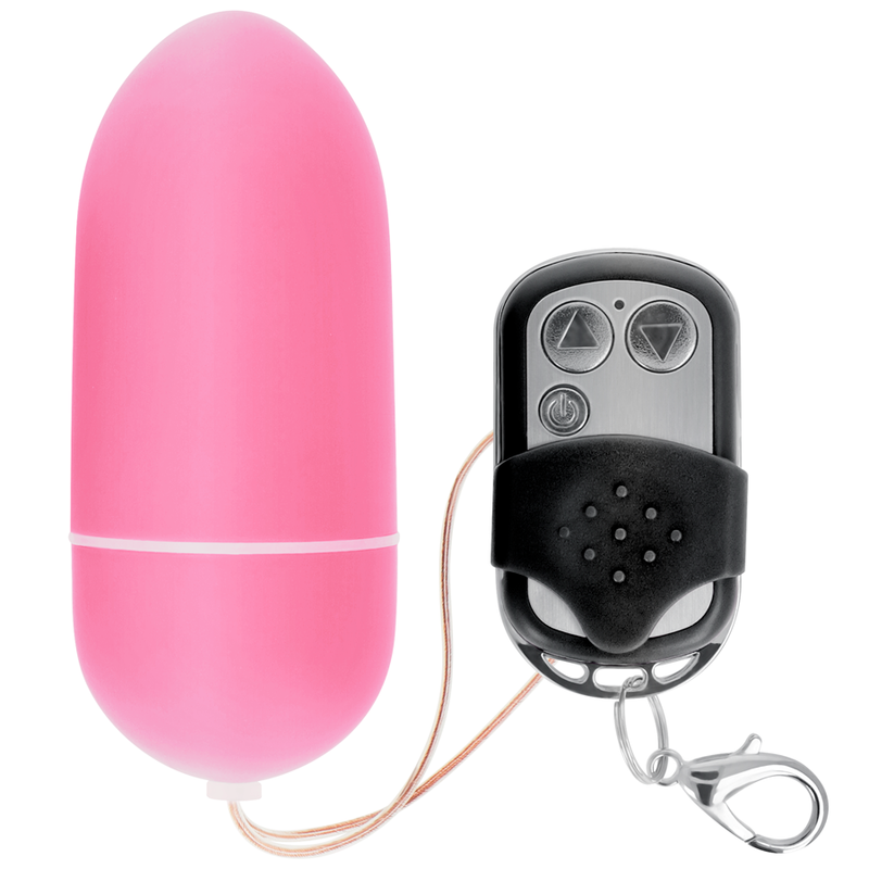 Online Vibrationsei L mit Fernbedienung – rosa